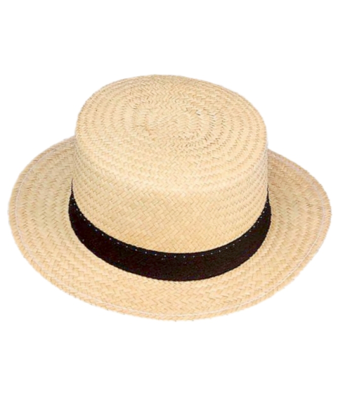 chapeau canotier femme