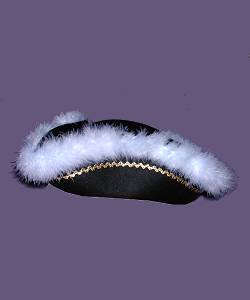 Chapeau Tricorne Marabout M2