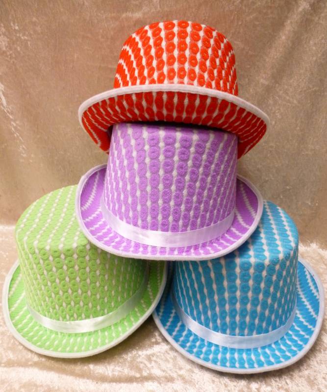 Chapeau Haut de forme Candy couleur