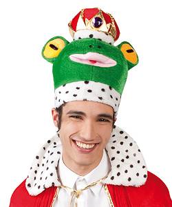 Chapeau Grenouille sur t�te M2