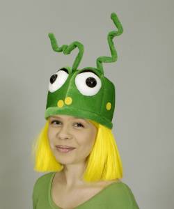 Chapeau Martien vert