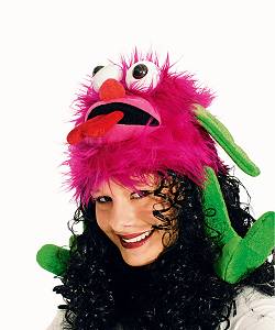 Chapeau Monstre fushia
