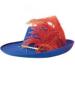 Chapeau Dartagnan Bleu 4-8A