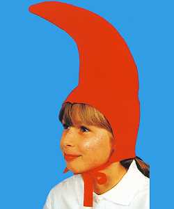 Chapeau Schtroumpf rouge E1
