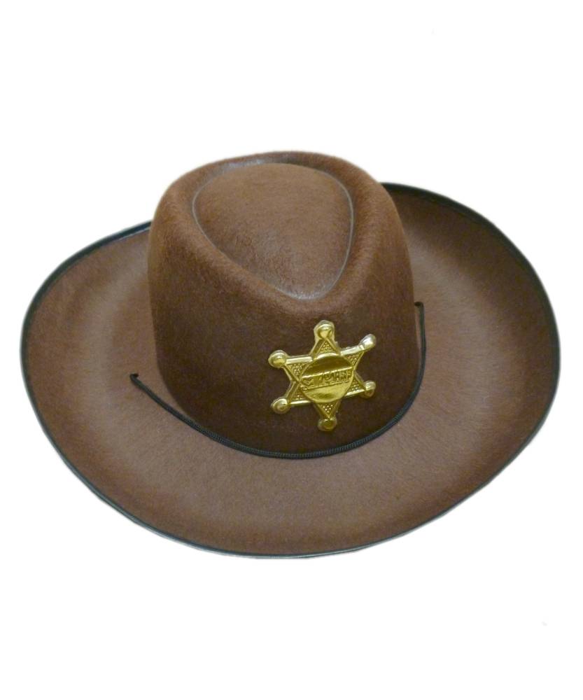 Chapeau Cow-Boy Enf Marron M1