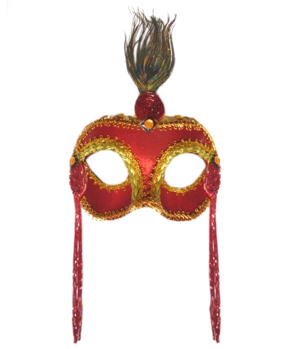 Masque Rouge et Or