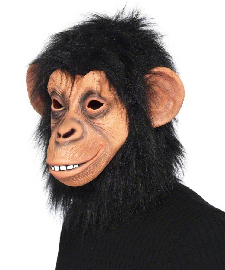 Masque de singe Chimpanz�