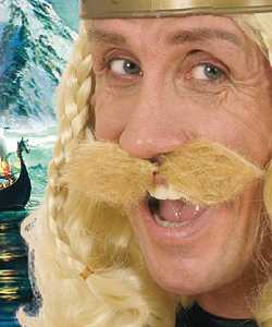 Moustache Gaulois blonde 2 S015597