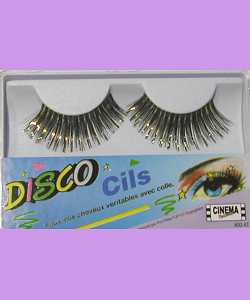 Faux cils Disco Or