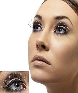 Faux cils perl�s