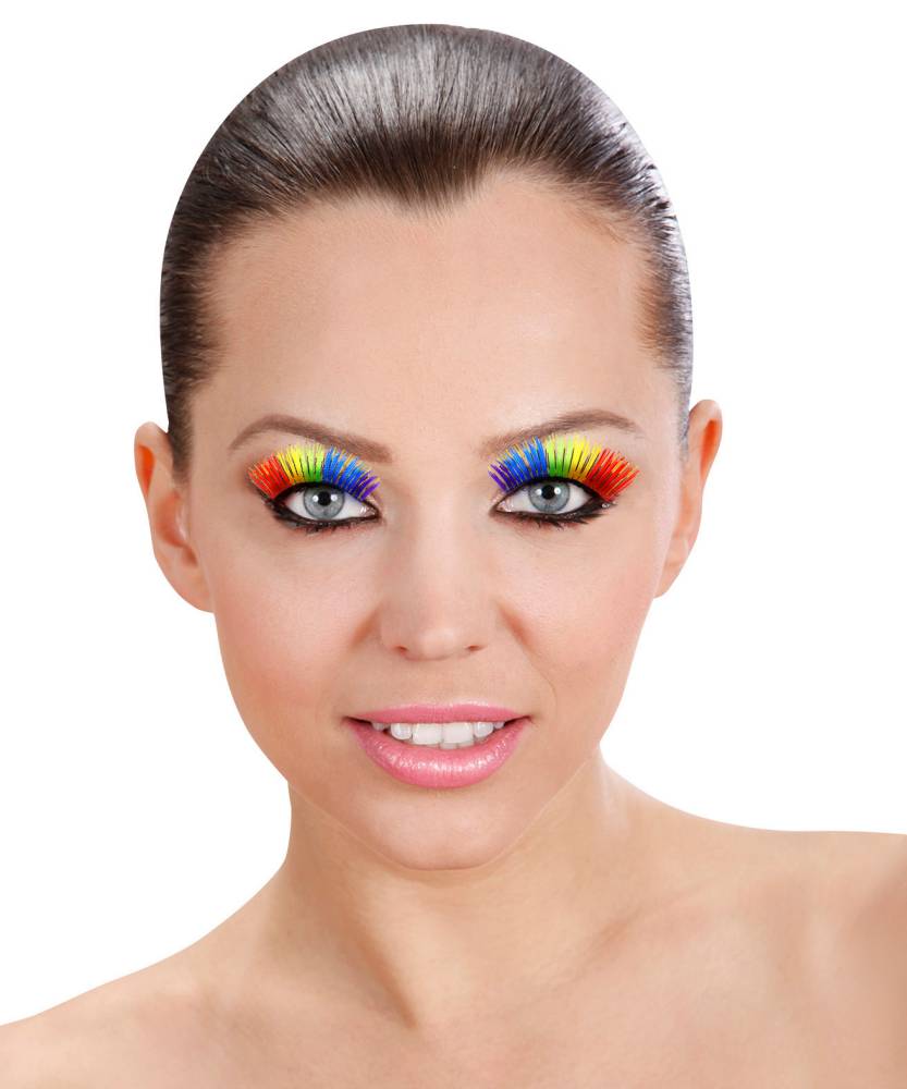 Faux cils arc en ciel M1