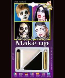 Maquillage noir et blanc