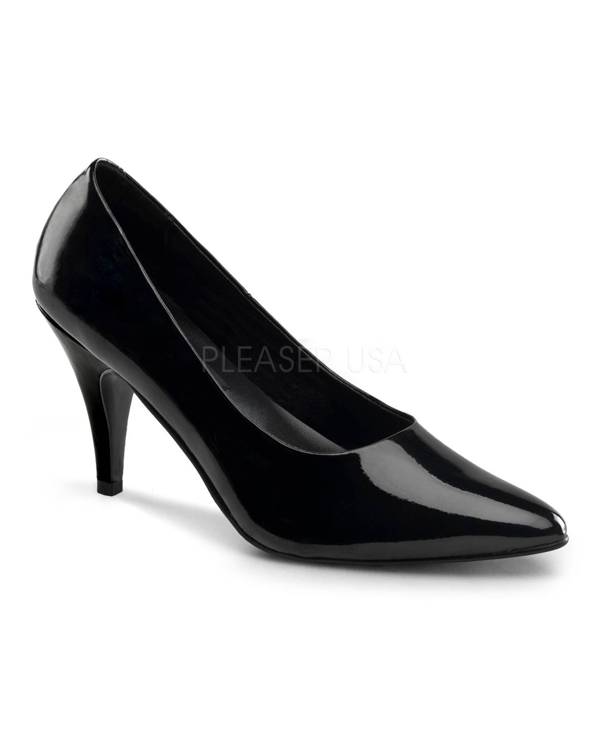 Escarpins grande pointure noirs