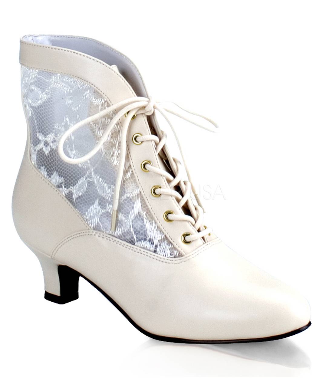 Bottines Dame ivoire