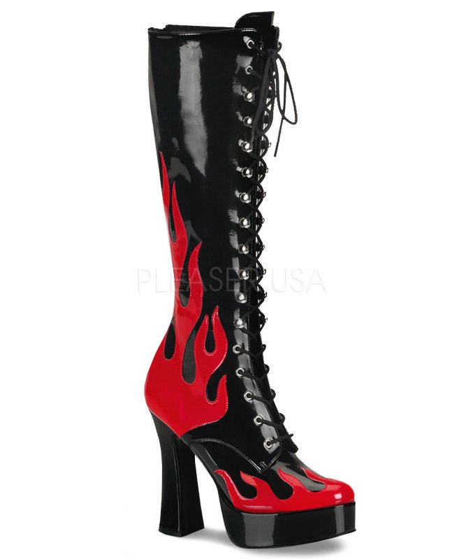 Bottes flammes