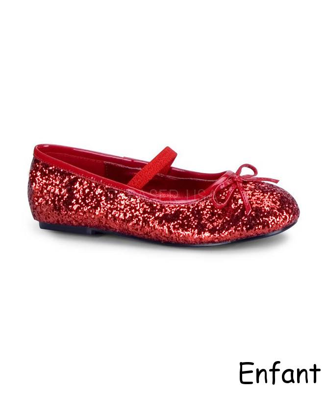 ballerine fille rouge