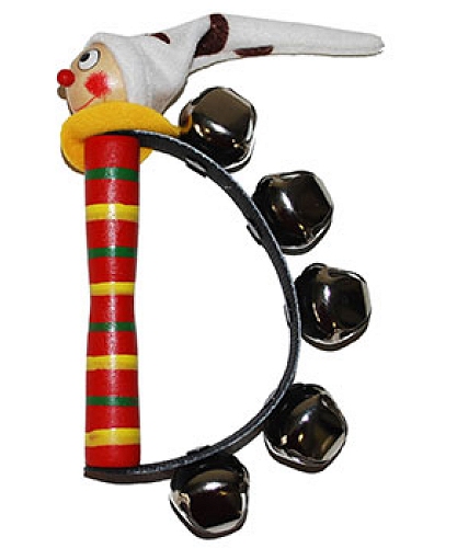 Poign�e �  grelots Clown