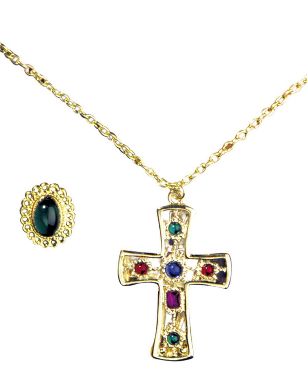 Bijoux d Ecl�siastique-Set Croix luxe