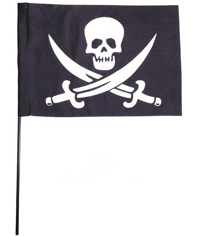 fiche accessoires fetes DRAPEAU PIRATE Ax0156
