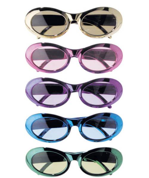 Lunettes m�tal ovales
