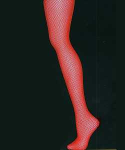 Collant r�sille rouge