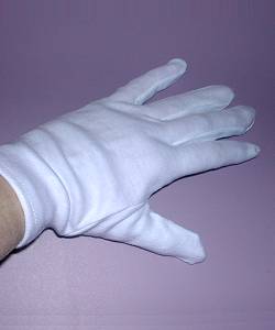 Gants blancs Femme M2