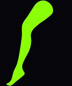 Collant Vert Vif Adulte