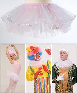 Tutu ou Colerette rose