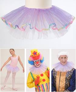 Tutu ou colerette mauve