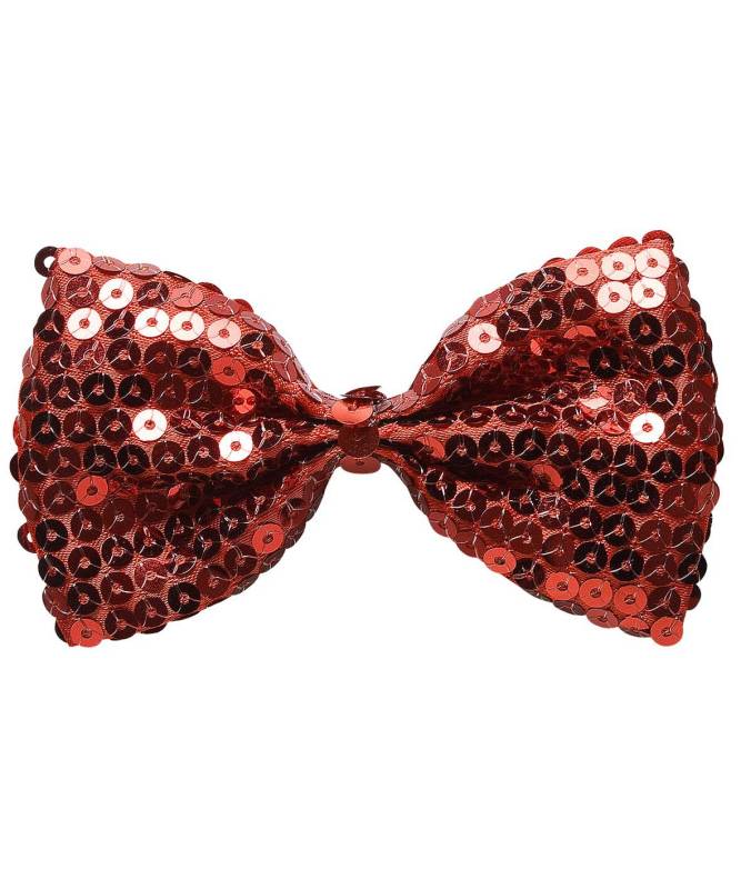 Noeud Papillon paillet� rouge