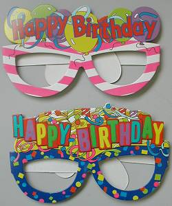 Lunettes Anniversaire