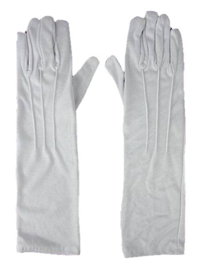 Gants mi-longs blancs M2