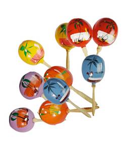 Maracas en bois M4