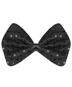 Noeud papillon noir paillet� M5