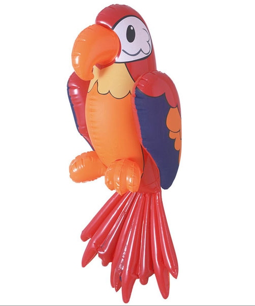 Perroquet gonflable