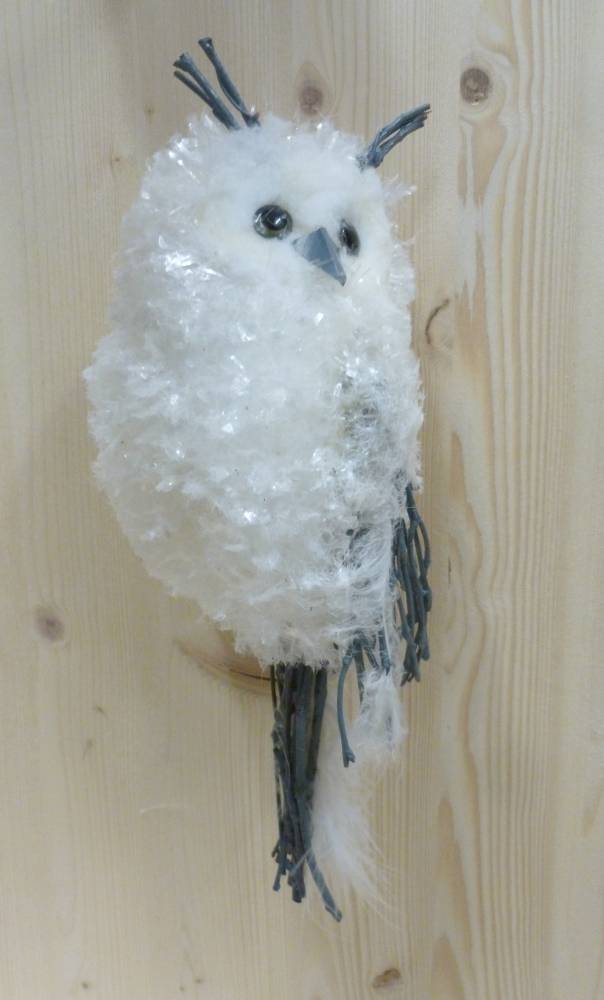 Chouette blanche 23cm