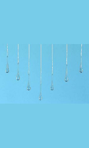 Gouttes de verre d�coratives 5cm S01