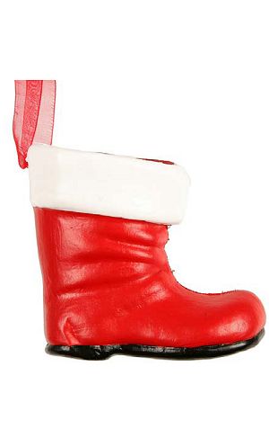 D�coration de No�l : Botte No�l 8cm