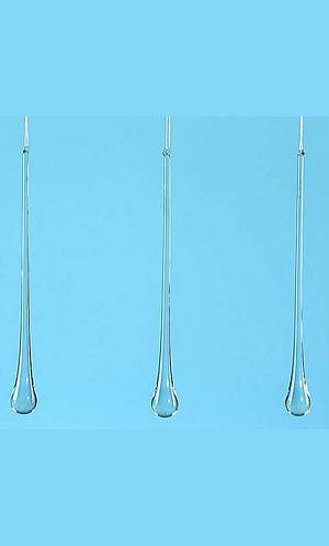Gouttes de verre d�coratives 20cm