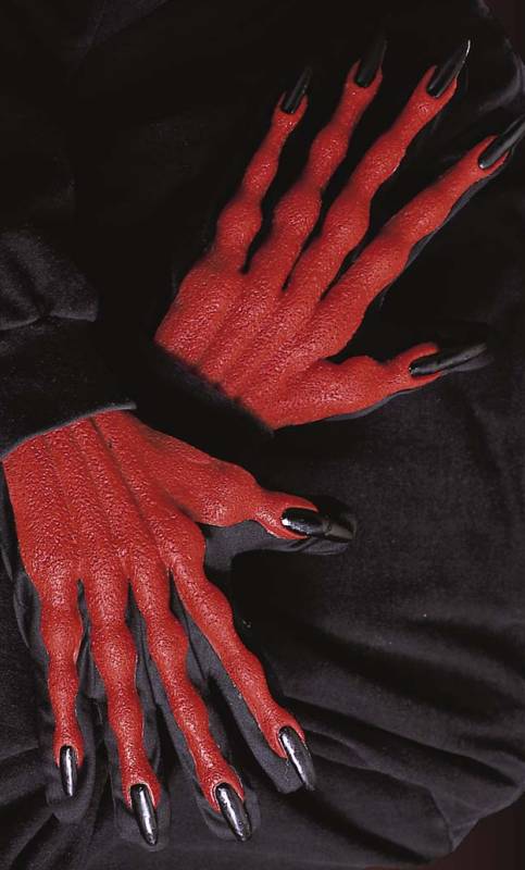 Gants diable 3D