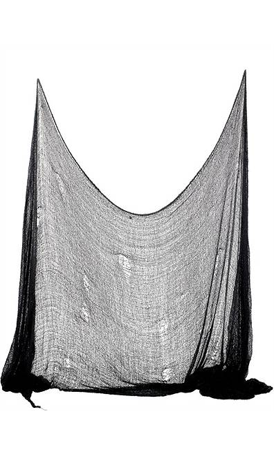 D�coration Halloween : Filet noir 75x300cm