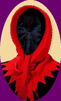 Masque Invisible rouge
