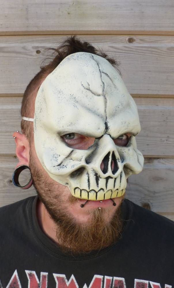 Demi masque Squelette