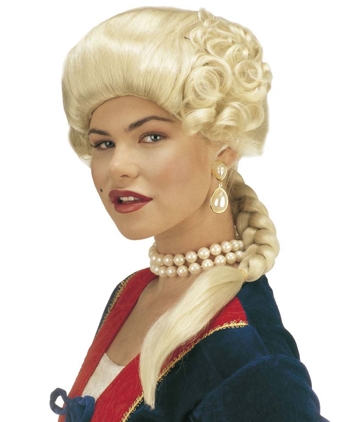 Perruque Marquise blonde Jos�phine