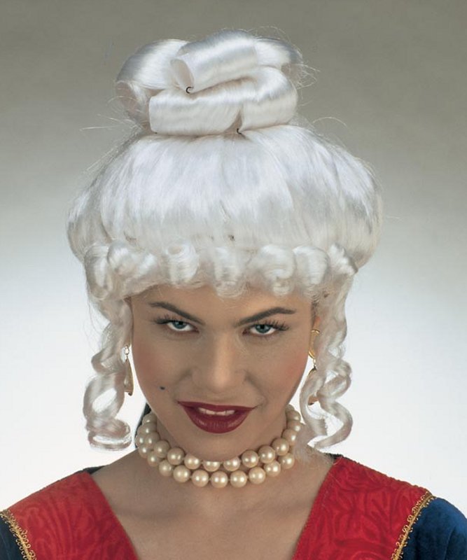 Perruque Marquise Yolanda blanche
