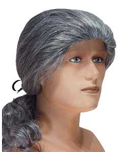 Perruque Marquis gris 1