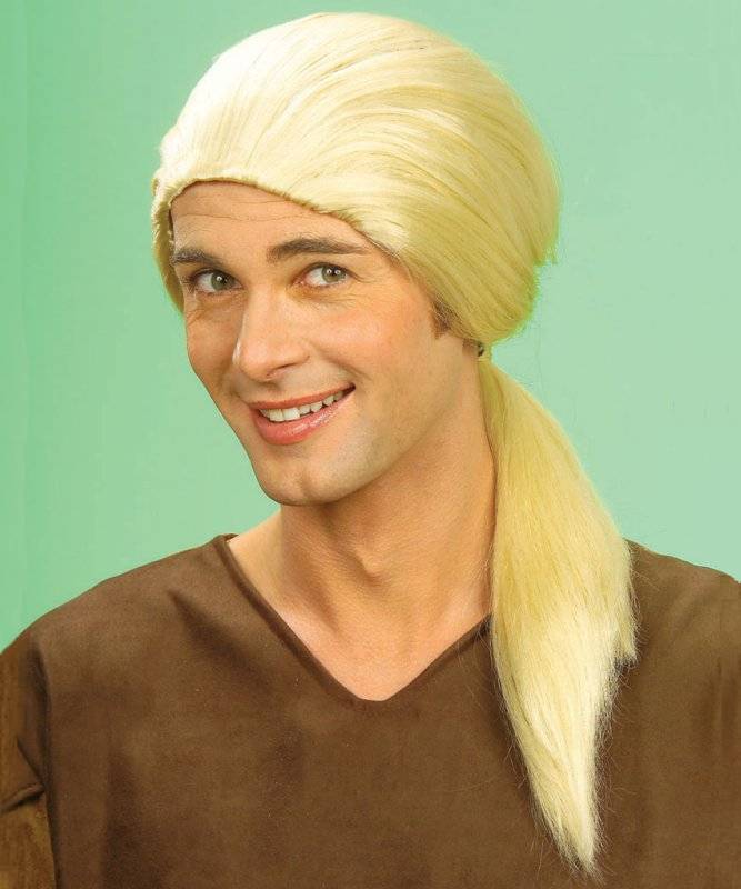 Perruque Perruque blonde Ponytail