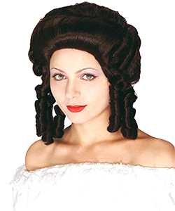 Perruque Marquise brune M2