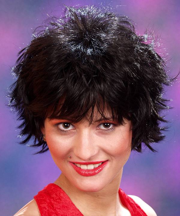 Perruque Joyce noire