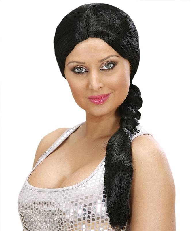 Perruque Tress�e Noire M1